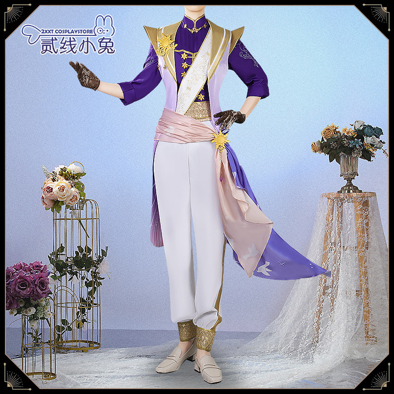 二线小兔扭曲仙境cos服夜空雪纺迪乌斯cosplay服装