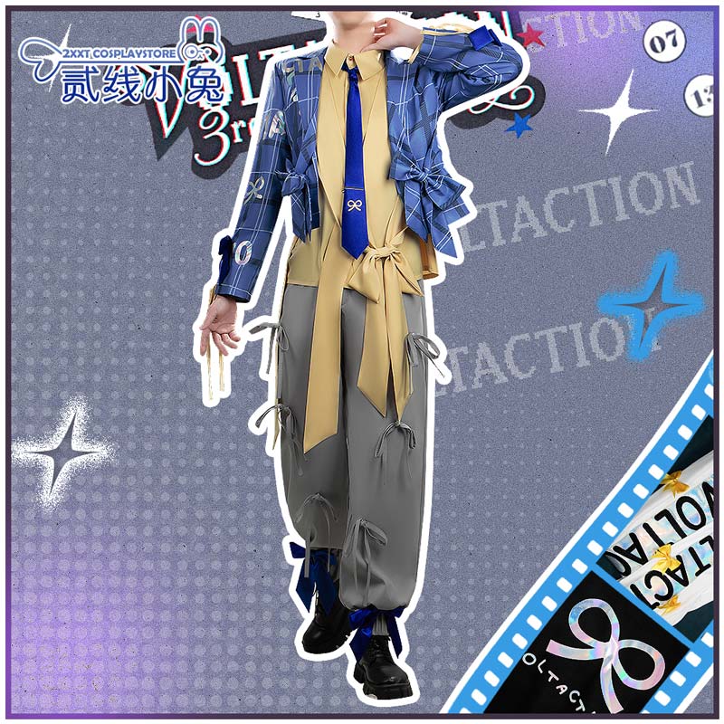 二线小兔虚拟主播cos服四季凪圣来3周年cosplay服装