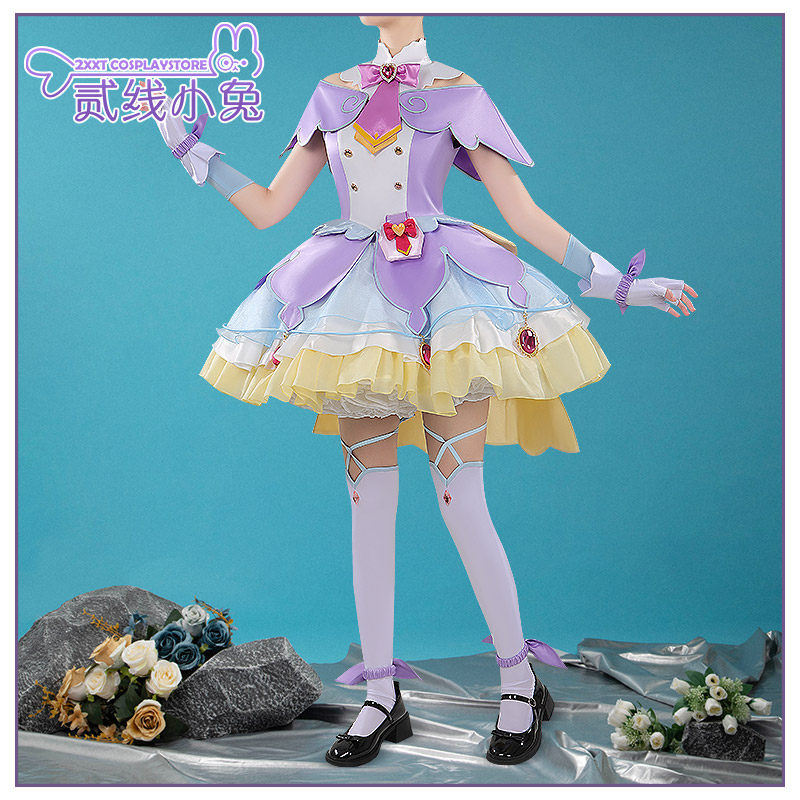 二线小兔名侦探光之美少女cos服紫q明智安娜cosplay服装