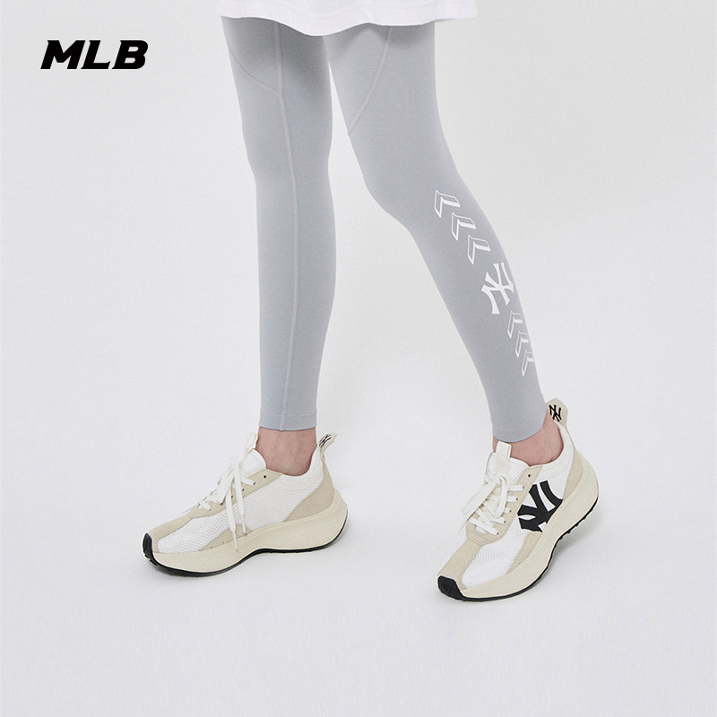 MLB官方男女情侣轻便复古慢跑鞋运动老爹鞋休闲增高SXXB2