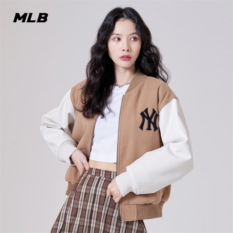 运动休闲夹克外套MLB复古外套