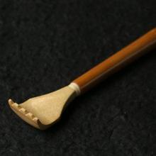 精品纯手工精磨天然实心竹手柄老玉竹痒痒挠竹雕竹制挠痒扒不求人