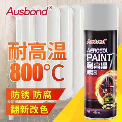 极速耐高温d氟碳漆金属漆户外佛碳面漆自喷漆白色黑色银粉漆银色