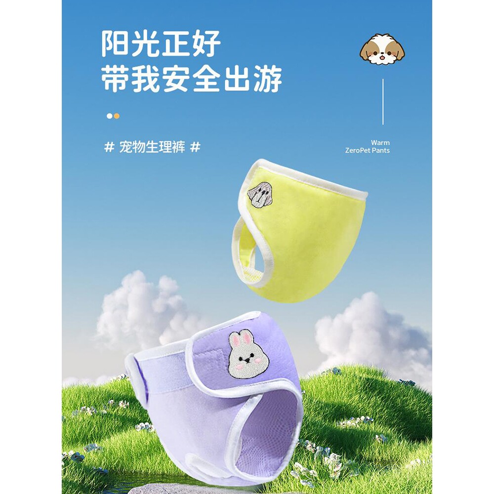宠物狗狗生理裤狗尿不湿母泰迪月经姨妈卫生巾小狗公狗安全纸尿裤