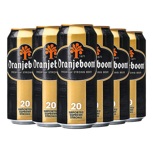 橙色炸弹啤酒20度烈性啤酒20度500mL*6罐 德国进口高度强劲啤酒