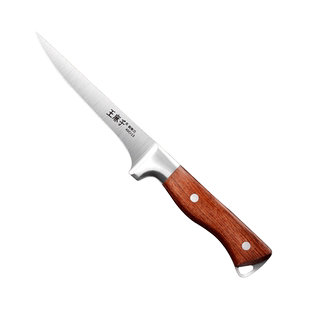 王麻子剔骨刀蒙古餐刀宰杀牛羊猪肉分割刀具吃肉小刀手把肉专用刀