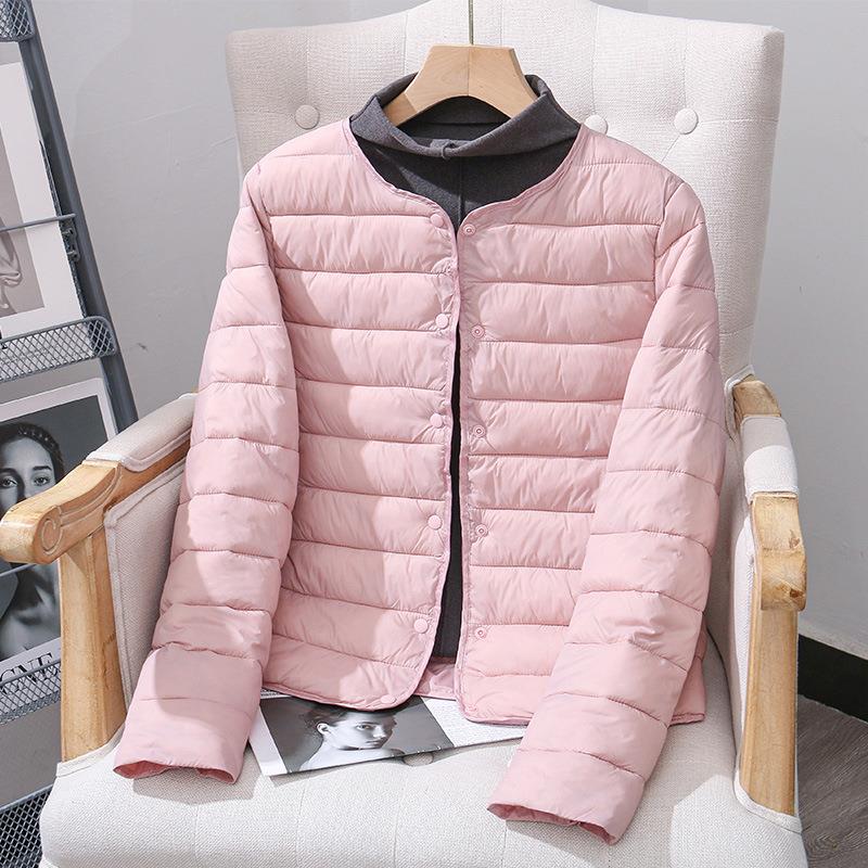 2025年新款羽绒棉服女轻薄款