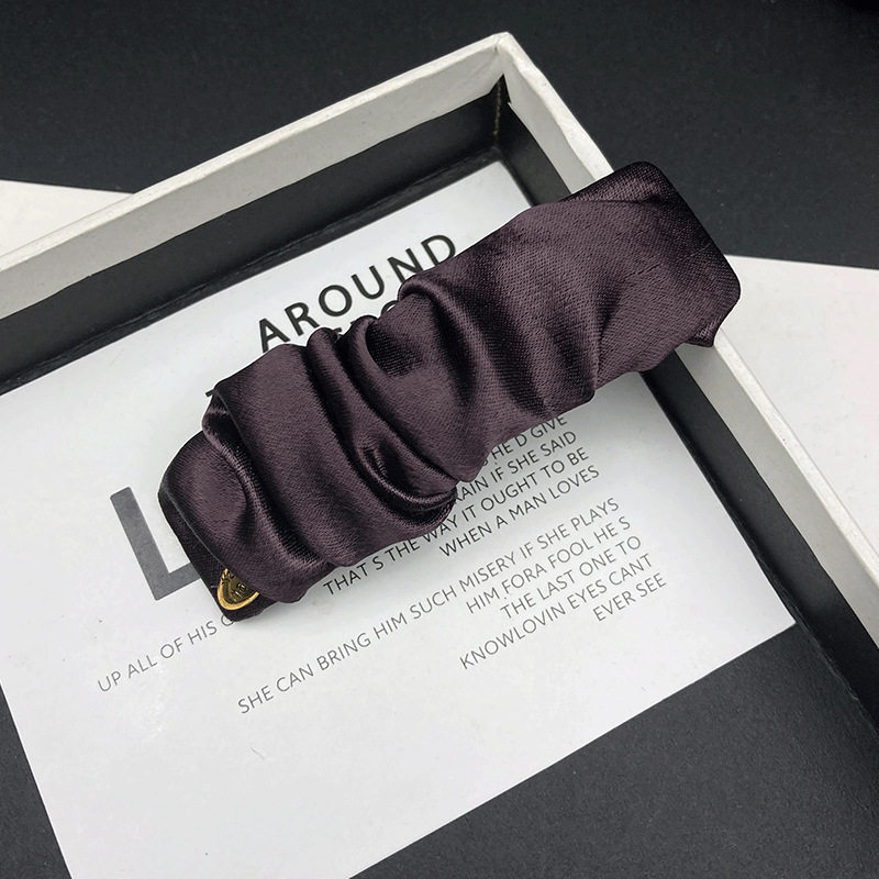 韩系小众设计感缎面格纹BB夹2026新款碎发刘海夹侧边夹子发夹头饰,饰品/流行首饰/时尚饰品新,民族风发饰,淘宝优惠券,粉丝福利购,淘宝优惠卷