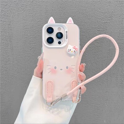 ins风腮红凯蒂猫适用全型号