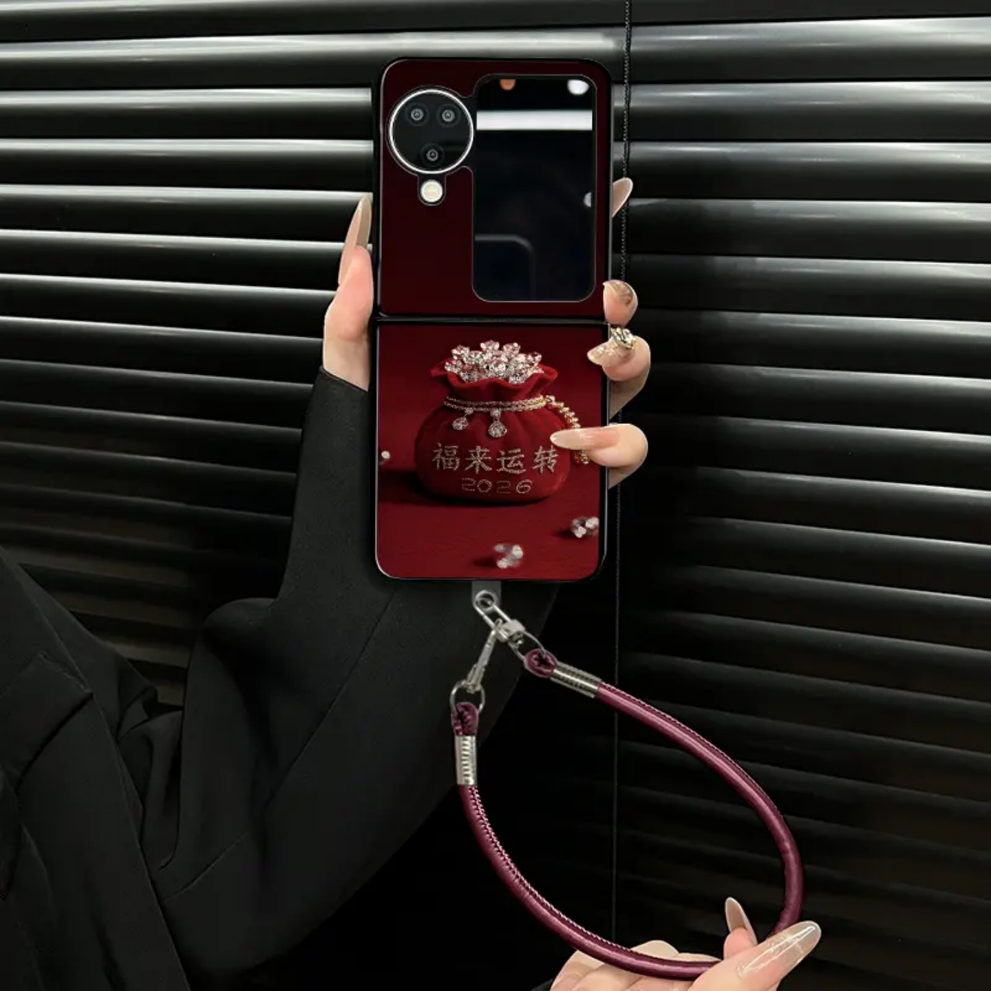 福来运转适用oppofindn3flip外壳