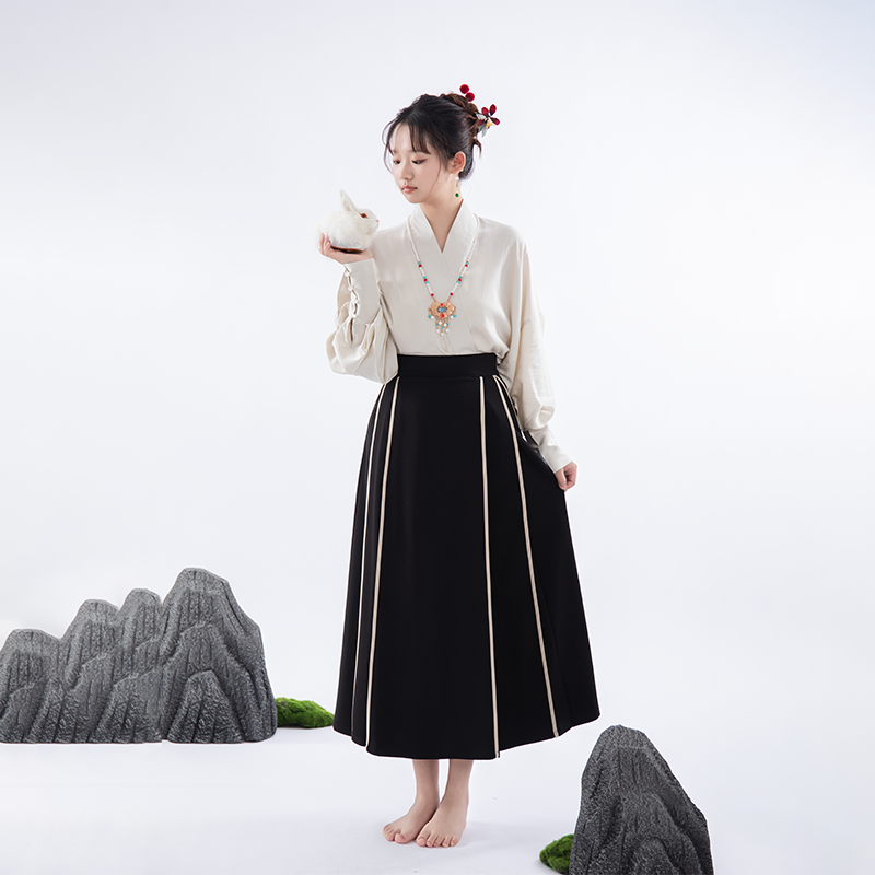 彩云涧改良飞机袖马面裙
