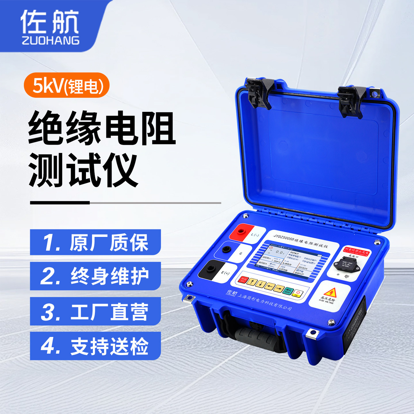 绝缘电阻测试仪5kV10kV12kV锂电图片
