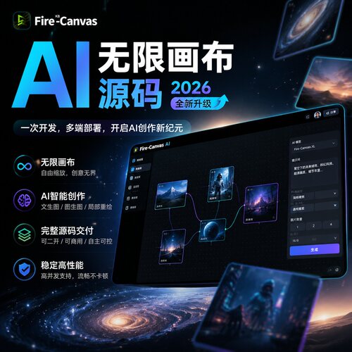ai无限画布源码