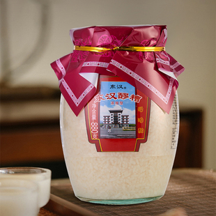 四川大竹东汉醪糟880g瓶装农家自酿糯米甜酒酿原味酒糟绿色食品