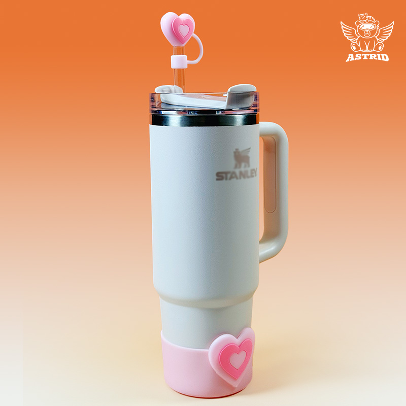 防尘吸管帽stanley保温杯配件