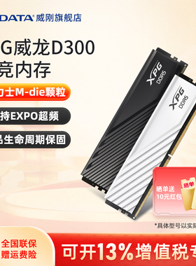 威刚XPG威龙D300内存条6000/6400 16G/32G电脑DDR5马甲海力士Mdie
