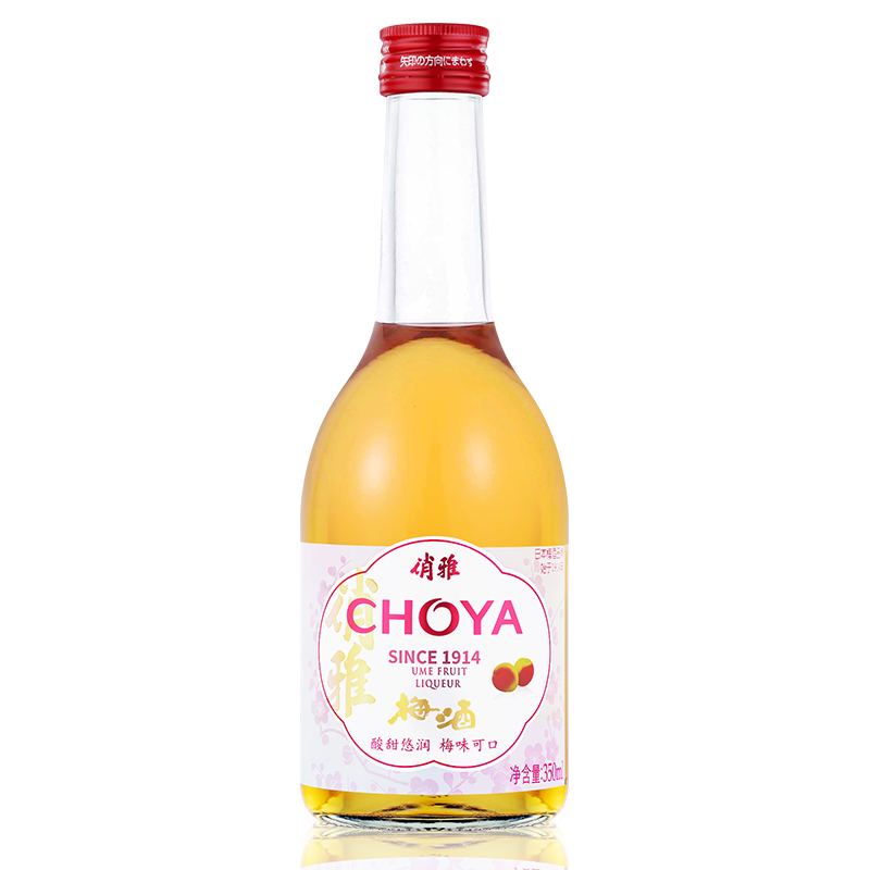 【新款】choya俏雅梅酒正宗青梅酒女士微醺低度果酒350ml