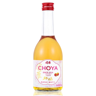 【新款】choya俏雅梅酒正宗青梅酒女士微醺低度果酒350ml