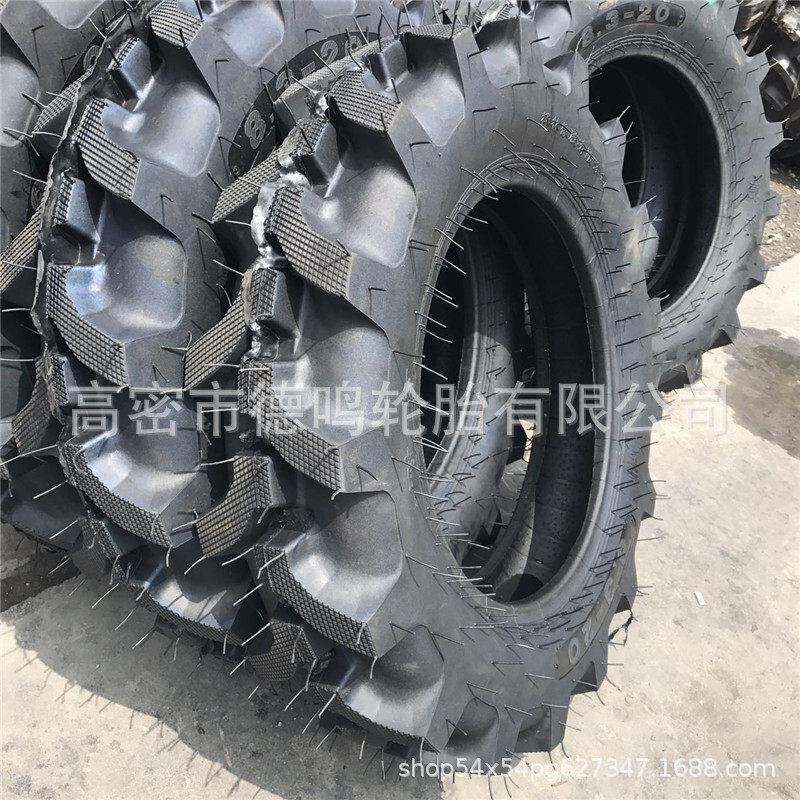 供应水旱两用农机具轮胎8.-20人字拖拉机轮胎9.5-20