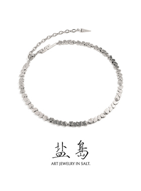 盐岛葫芦项链choker短锁骨颈链精致轻奢高级感镀18k金色原创设计