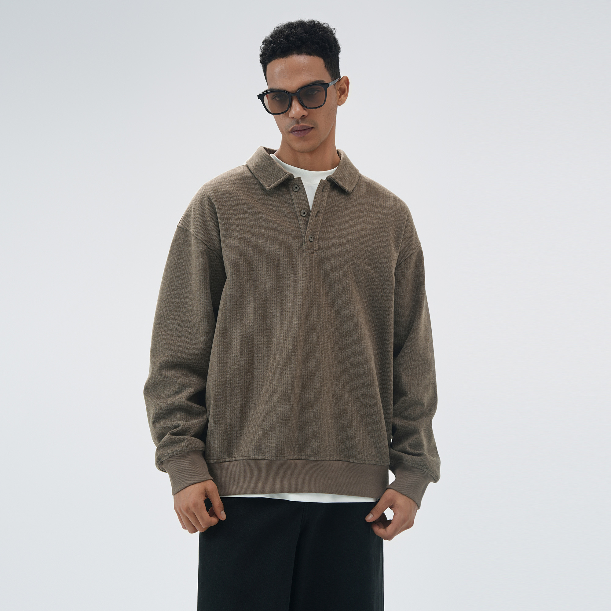 【七夕礼物】老钱风polo衫男卫衣