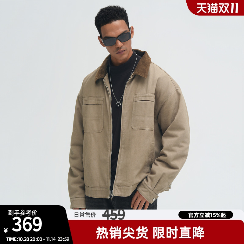 底特律加厚美式复古夹克