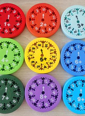 数学数字指尖陀螺MATH FIDGET SPINNERS学习算术教育益智玩具
