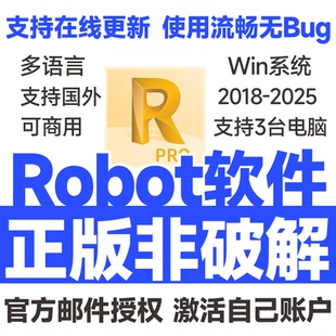 Professional軟件正版 Robot Structural Analysis 激活遠(yuǎn)程安裝