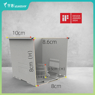 花信呼吸盆添加秸秆原料环保耐用透气排水热植蔓绿绒通用