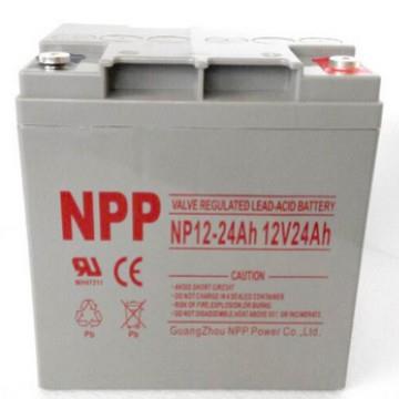 NPP NP12-24铅酸蓄电池12V24AH EPS/UPS机房服务器直流屏配套