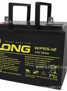 WP55-12 阀控免维护蓄电池12V55ah消防应急太阳能医疗UPS用