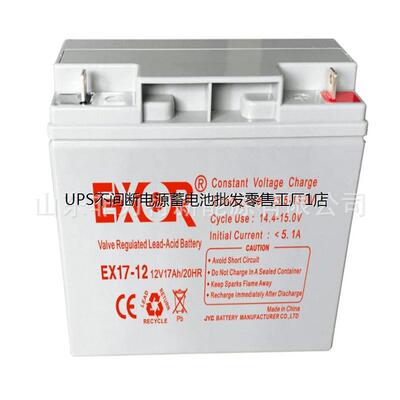 EXOR埃索蓄电池17-12铅酸