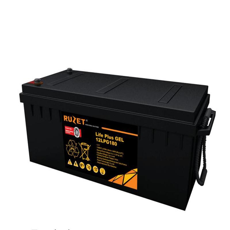 法国12LPG180蓄电池 胶体电池12V180ah铅酸免维护蓄电池