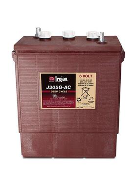 Trojan蓄电池J305G-AC美国6v315ah观光车 高尔球夫车用