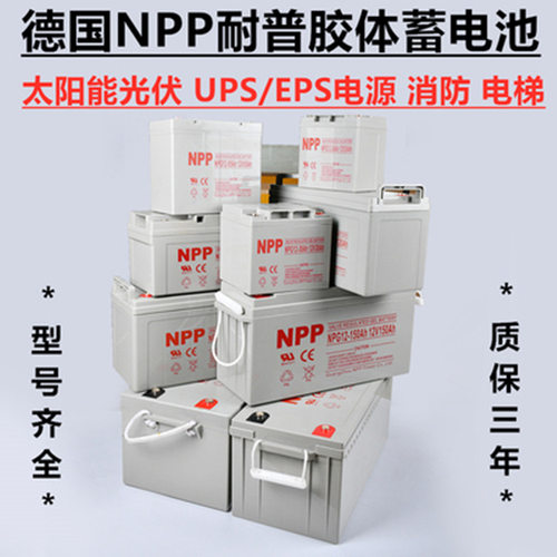 耐普蓄电池NPG2-100Ah/2v