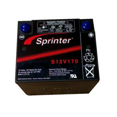 美国胶体蓄电池S12V170 Powerfit蓄电池12V45ah 商电池