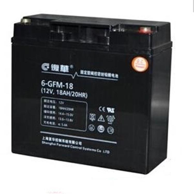 阀控式6-GFM-18铅酸蓄电池12V18AH医疗器械消防系统应急 现货