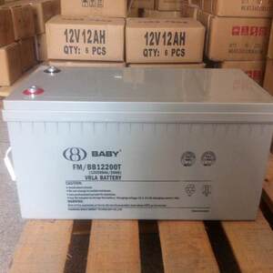 BABY12V200Ah铅酸蓄电池FM/BB12200T大容量直流屏UPS配套