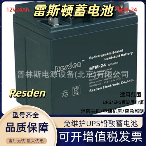 雷斯顿Resden蓄电池6FM-2