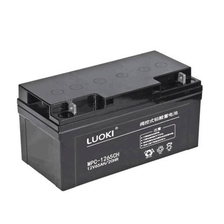 储能蓄电池MPC-1265CH铅酸免维护蓄电池12V65ah直流屏EPS电池