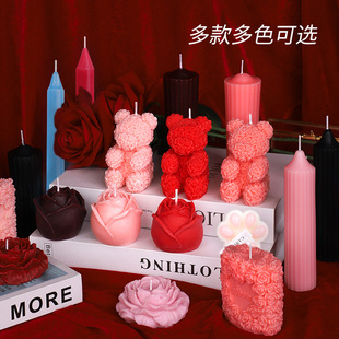 【保密发货】45度低温蜡烛滴蜡烛台新手不伤肤红色蜡情调香薰情侣