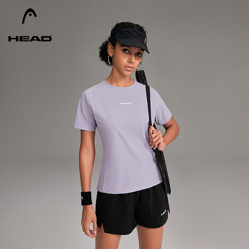 HEAD海德凉感网球运动短袖t恤女