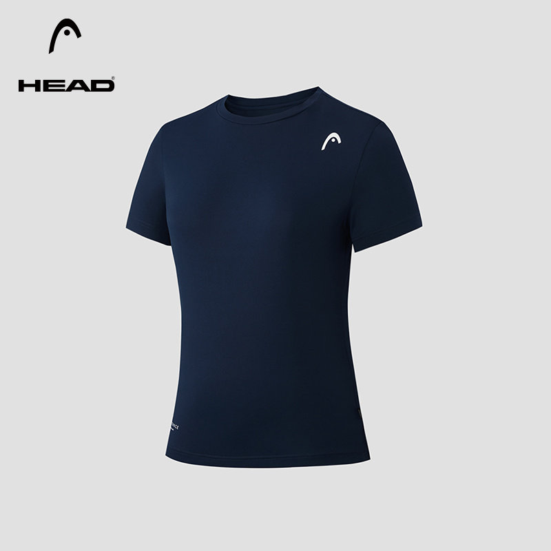 HEAD海德综合训练运动短袖夏季速干简约圆领透气女式t恤,运动服/休闲服装,运动T恤,淘宝优惠券,粉丝福利购,淘宝优惠卷