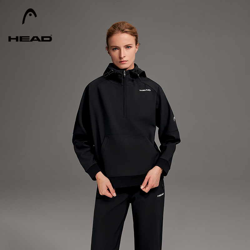 HEAD海德连帽综合训练运动卫衣女