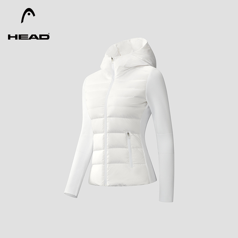 HEAD海德紧身滑雪羽绒拼接夹克女