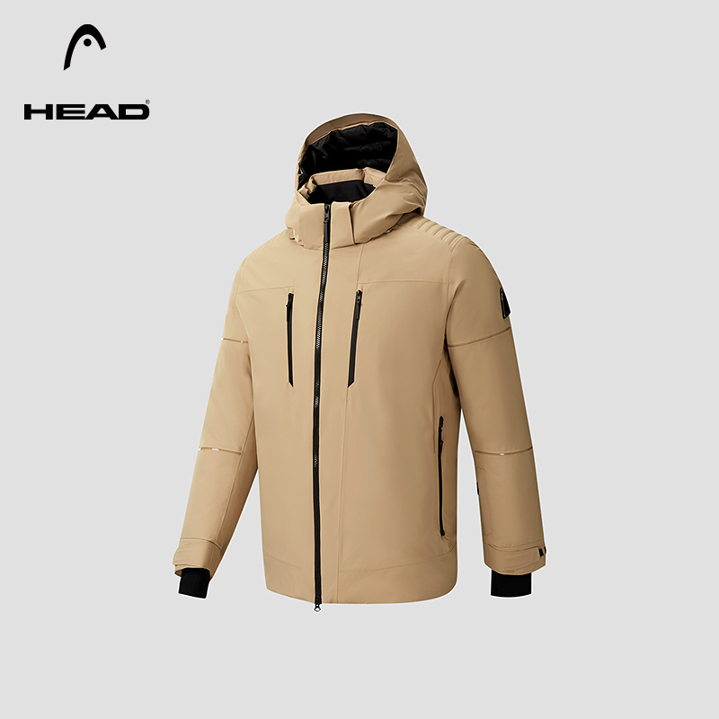 HEAD海德户外防风防水男士羽绒服