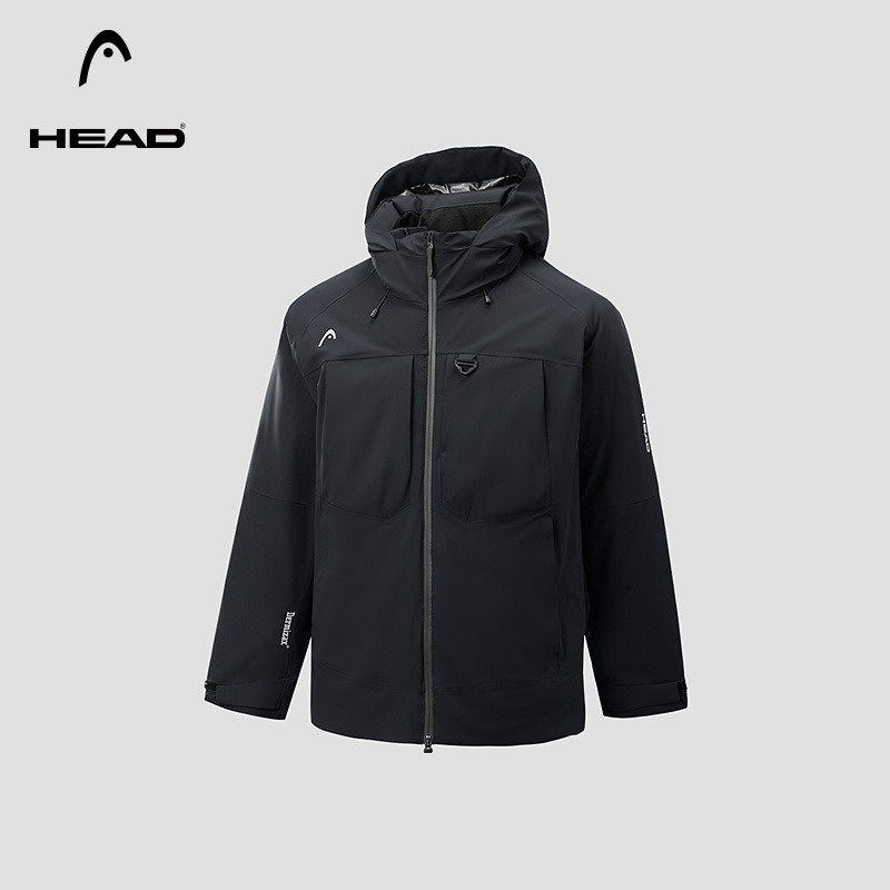 HEAD海德户外运动白鹅绒羽绒服男
