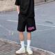 休闲裤 青少年潮牌复古短裤 薄款 美式 街头宽松篮球运动 男青少年夏季