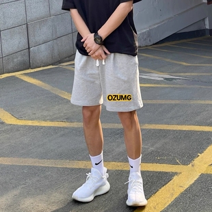 男vibe复古宽松百搭五分裤 潮牌休闲短裤 高街痞帅篮球 夏季 日系美式