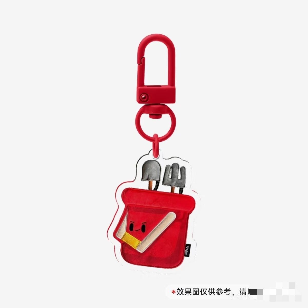 新品卡通小姐姐授权同款十个勤天可爱亚克力钥匙扣挂件diy饰品